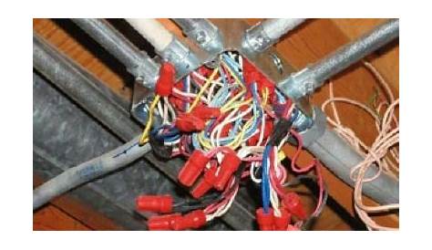 Splicing Electrical Wires Junction Box