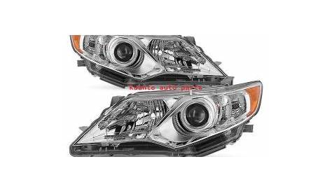 China 2012 2013 2014 Toyota Camry Left+Right Projector Headlights