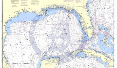 gulf of mexico chart