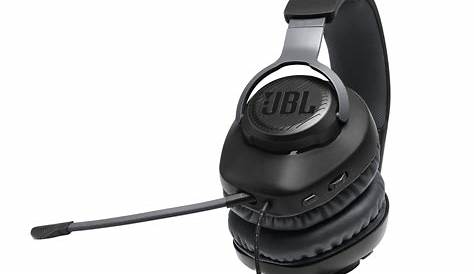 JBL Quantum 100 | Wired over-ear gaming headset with a detachable mic