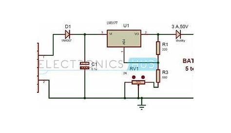 24v solar battery charger circuit diagram