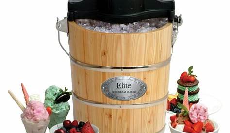 Maxi Matic Elite Gourmet 6 qt Old Fashioned Pine Bucket Electric Manual