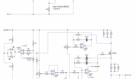 lab bench power supply schematic