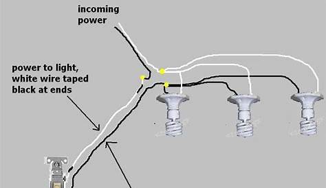 wiring diagram for daisy chain lights