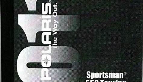 polaris sportsman owners manual