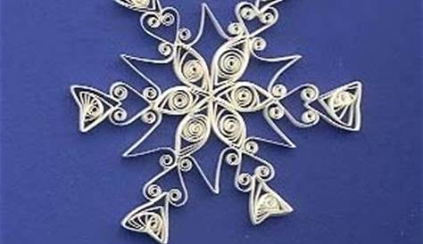printable quilling snowflake patterns