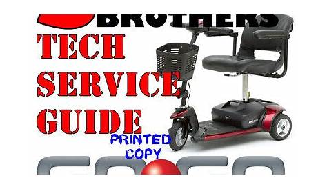 ULTIMATE SERVICE GUIDE For Pride GoGo Scooter Technical Repair Manual