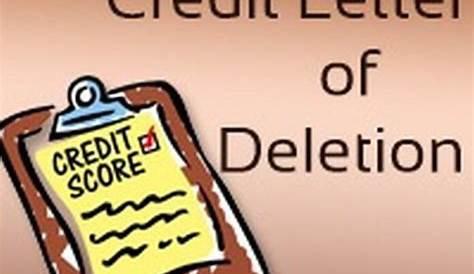 what is a deletion letter