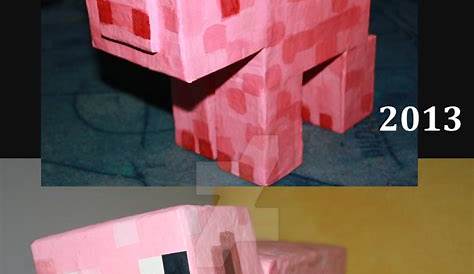 Minecraft piggy bank by porgo0 on DeviantArt