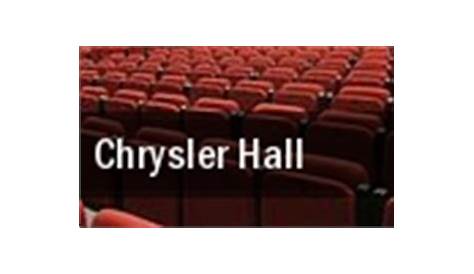 Chrysler Hall Official Site