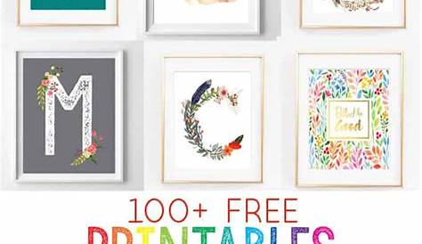 Free Printables for the Home