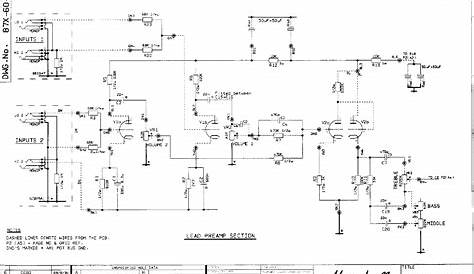 Marshall Diagramm - diagram wiring power amp
