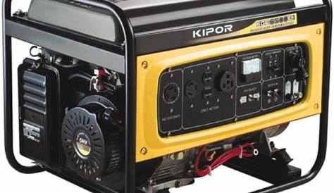 Generator curent Kipor KGE 6500 E3 (4,5 kW) - Generatoare de Curent