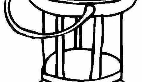 Lantern Coloring Book Page | Lantern template, Coloring book pages