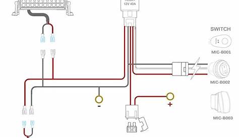wiring diagram for led light bar