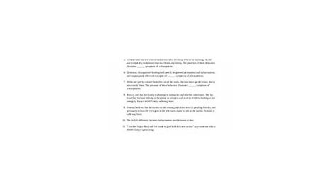 Action Potential Worksheet - BIO298-01 Worksheet#2 Action Potential