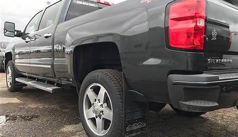 2018 chevrolet silverado mud flaps