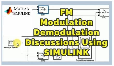 frequency modulation and demodulation circuit