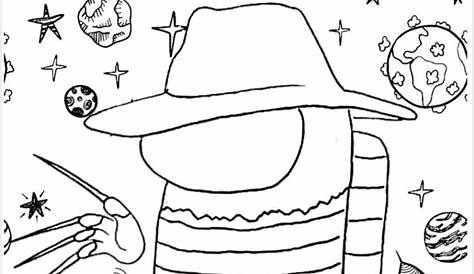 Among Us Christmas Coloring Pages - ColoringBay
