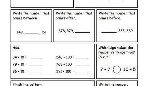 place value word form worksheets