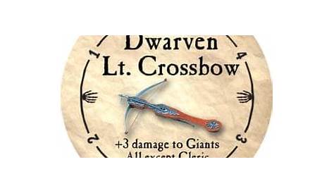 Dwarven Lt. Crossbow