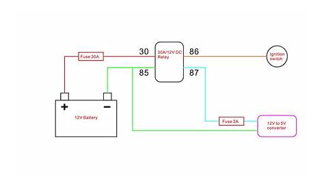 Motorcycle Relay Switch Diagram