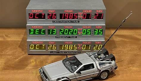 Back to the Future Time Circuits Clock | Marmoset Electronics