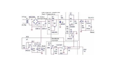 12V / 10A Switching Power Supply - Power Supply Circuits