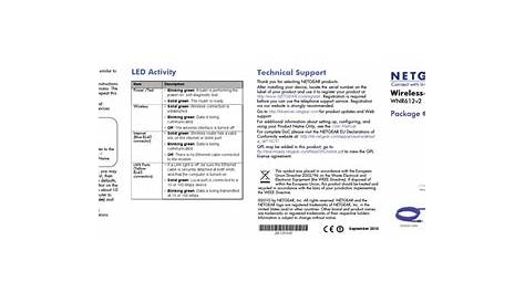 NETGEAR WNR612V2 - WIRELESS-N 150 ROUTER INSTALLATION MANUAL Pdf