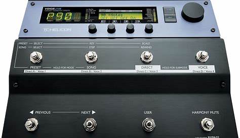 TC-Helicon VoiceLive - Zikinf