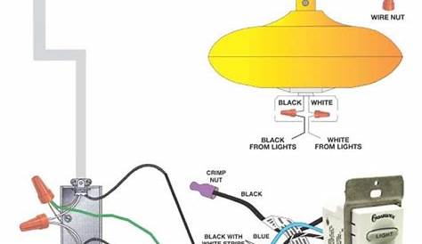 Ceiling Fan Wiring Diagram With Remote Control - Wiring Diagram And