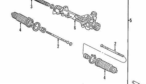 Ford Explorer Gear assembly - steering. Rack and pinion assembly