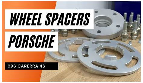 Adding wheel spacers to a Porsche 911 Carrera 4S - YouTube