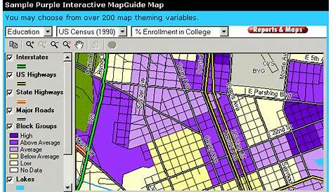 AutoDesk MapGuide-A fully interactive Census system | Download