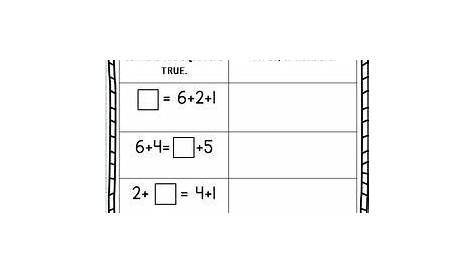 math worksheet end of kindergarten