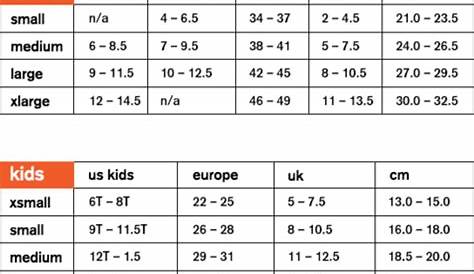 Image result for sock size chart | Chart, Size chart, Us man