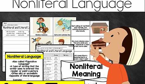 literal and nonliteral language
