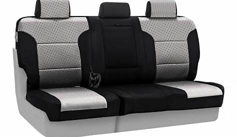 Coverking Neosupreme Rear Custom Car Seat Cover For Toyota 2014-2017