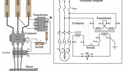 electric motor control circuit diagrams