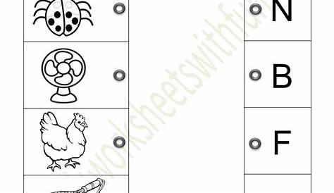 Course: English - Preschool, Topic: Initial Alphabet Letters Worksheets