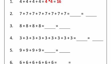 13 Best Images of Printable Multiplication Worksheets 4S - 4