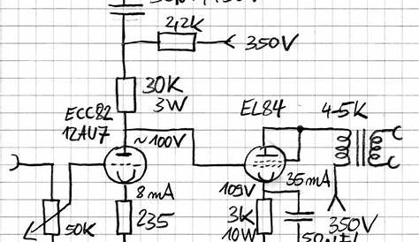tube power amp schematic