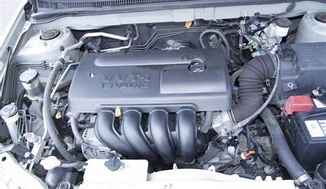 2003 Toyota corolla s engine specs