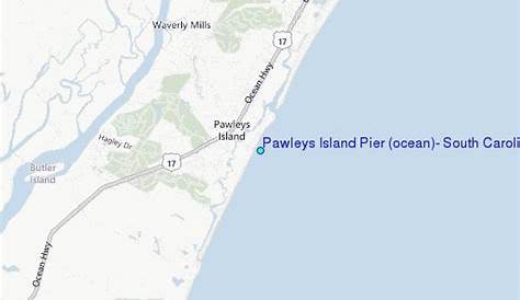 Pawleys Island Pier (ocean), South Carolina Tide Station Location Guide