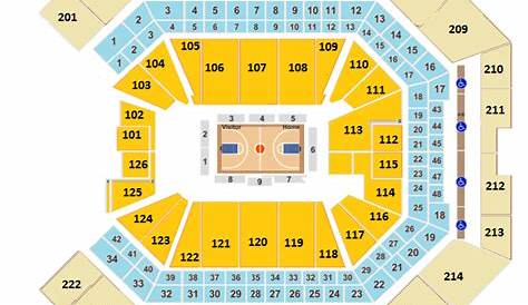 Golden 1 Center Seating Chart, Views & Reviews | Sacramento Kings