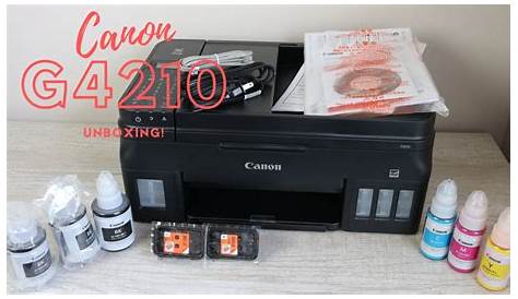 Canon G4210 - Unboxing, Setup & Review - YouTube
