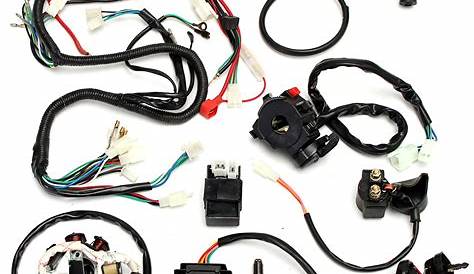 Complete Electrics Wiring Harness For Chinese Dirt Bike ATV QUAD 150