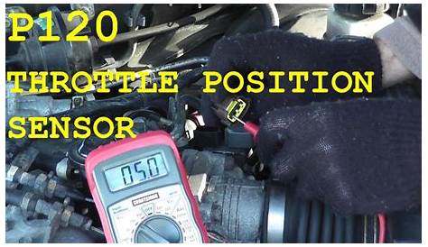 How To Test and Replace the Throttle Position Sensor (TPS) P0120 - YouTube