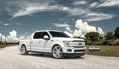 Outstanding Contrast Detected: White F-150 with Custom Black Exterior