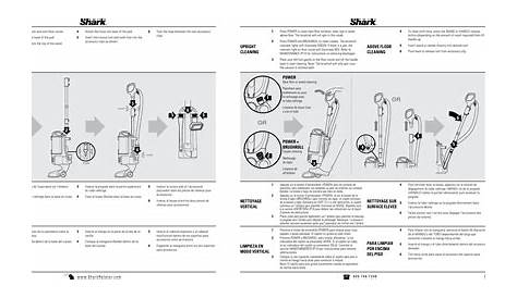 Shark Rotator Professional Lift Away Nv501 Users Manual